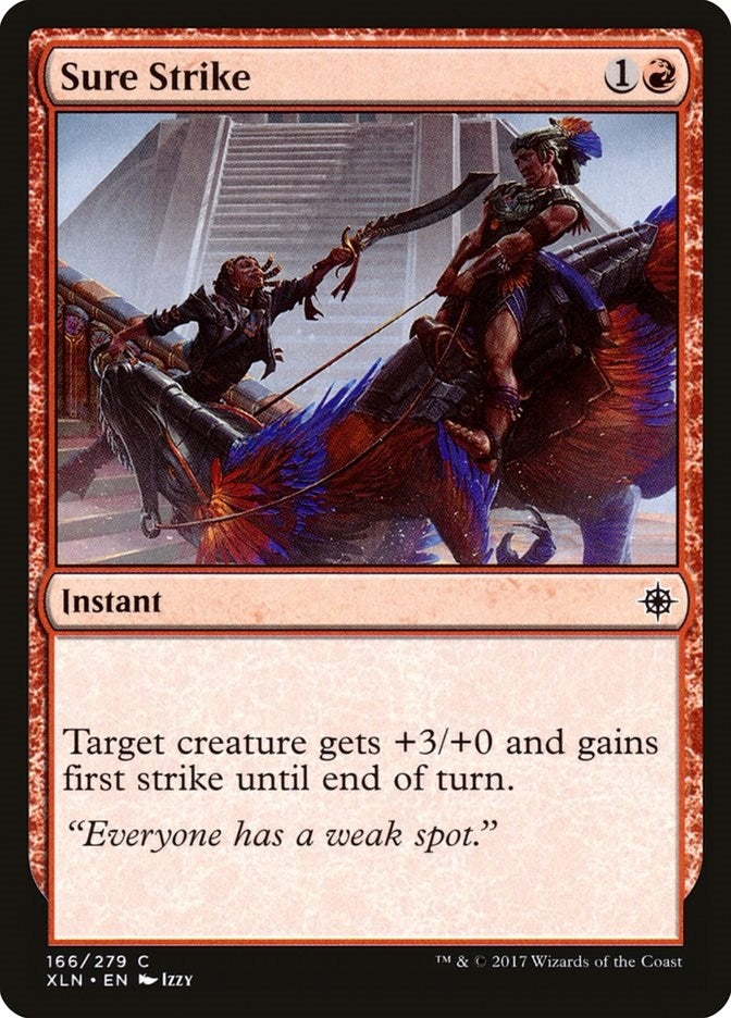 Image for Sure Strike (Ixalan) (166) - Magic: The Gathering