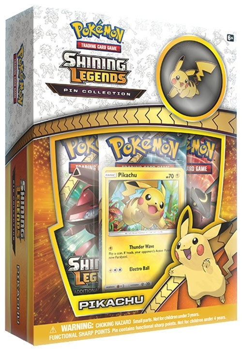 Image for Shining Legends Pin Collection: Pikachu - Pokemon