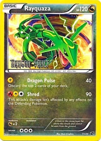 Image for Rayquaza - 11/20 (Dragon Vault) (Blister Exclusives) (011/020) - Pokemon