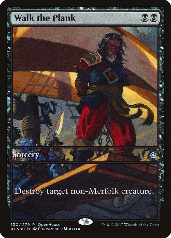Image for Walk the Plank (Open House Promos) (130) - Magic: The Gathering