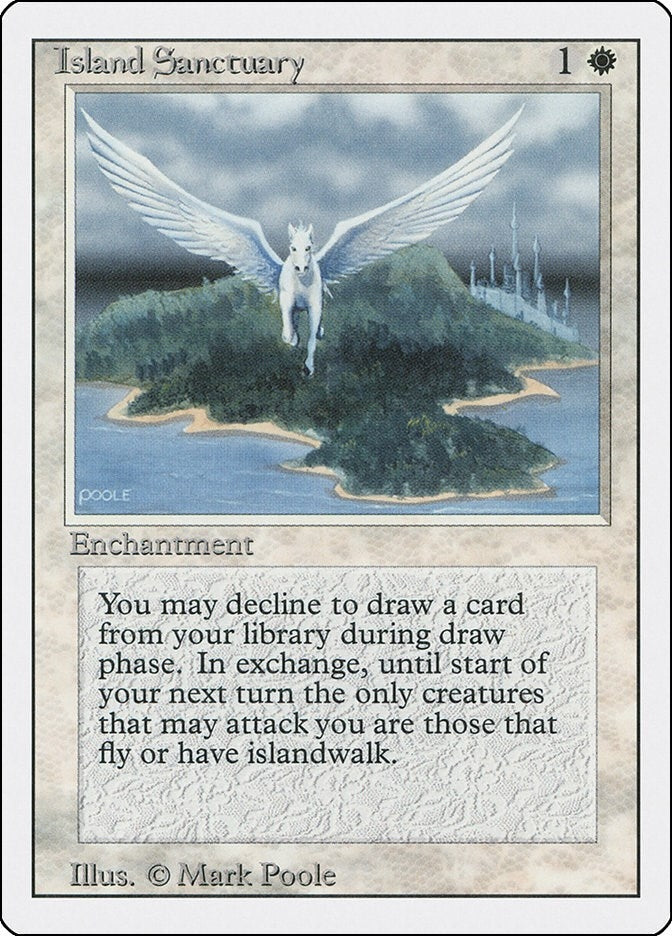 Image for Island Sanctuary (Revised Edition) - Magic: The Gathering