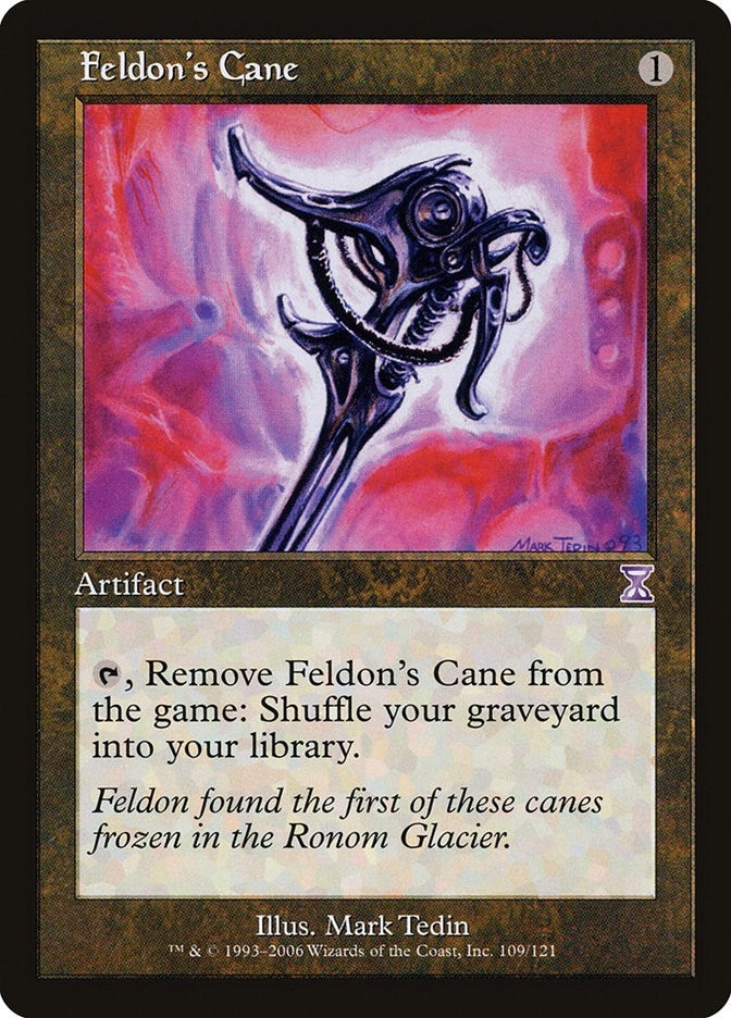 Image for Feldon's Cane (Timeshifted) (109) - Magic: The Gathering