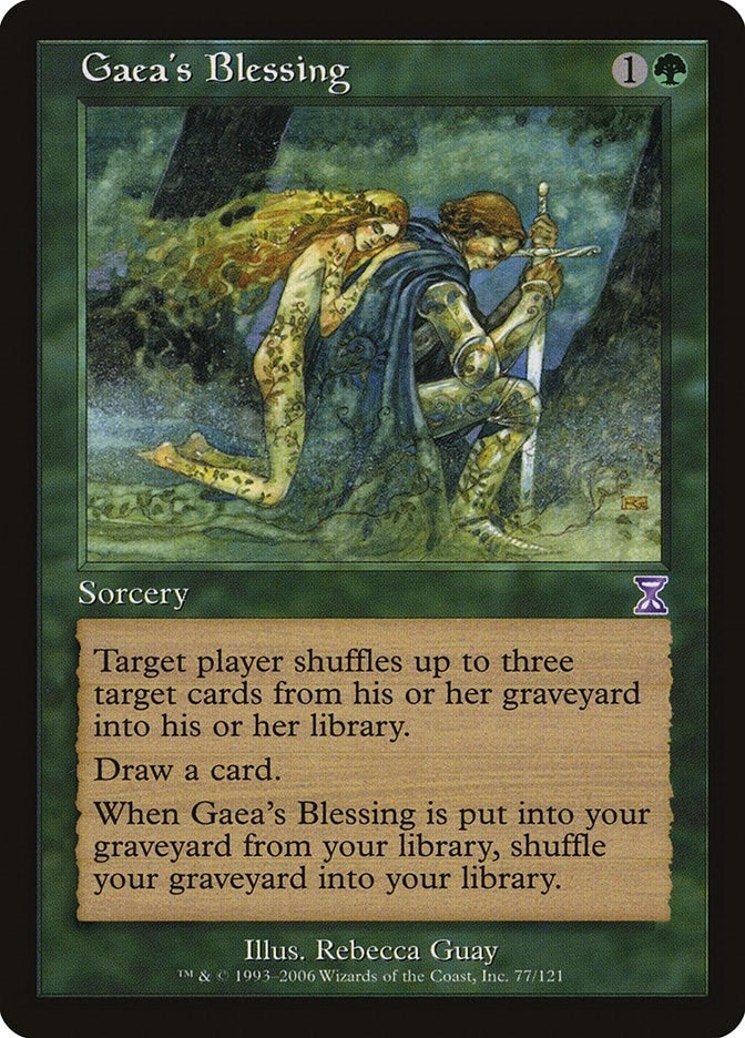 Image for Gaea's Blessing (Timeshifted) (77) - Magic: The Gathering