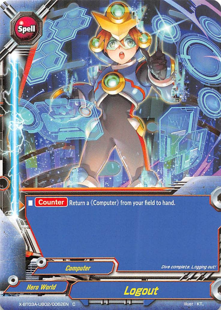 Image for Logout (LVL Up! Heroes & Adventurers!) (X-BT03A-UB02/0062EN) - Future Card BuddyFight