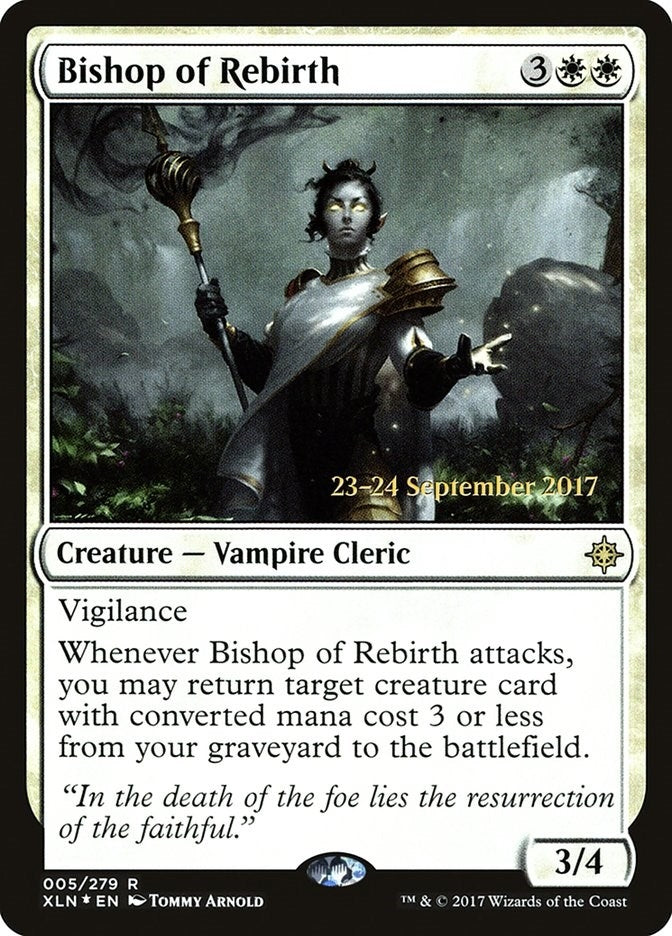 Image for Bishop of Rebirth (Prerelease Cards) (5) - Magic: The Gathering