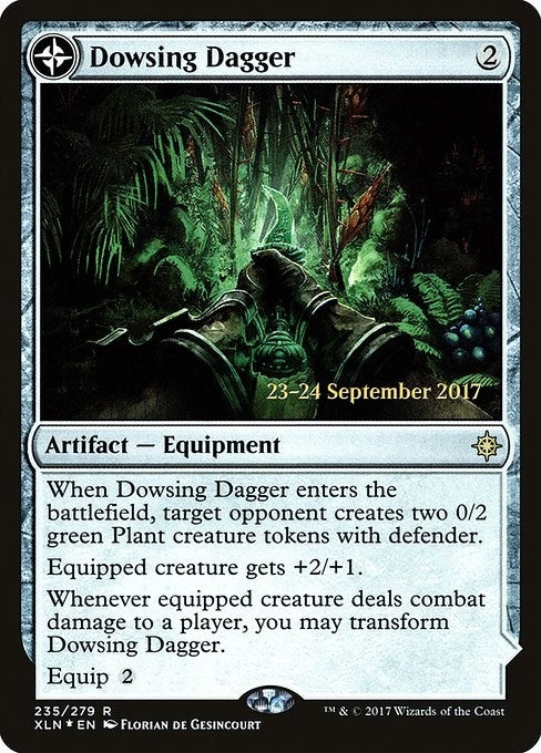 Image for Dowsing Dagger (Prerelease Cards) (235) - Magic: The Gathering