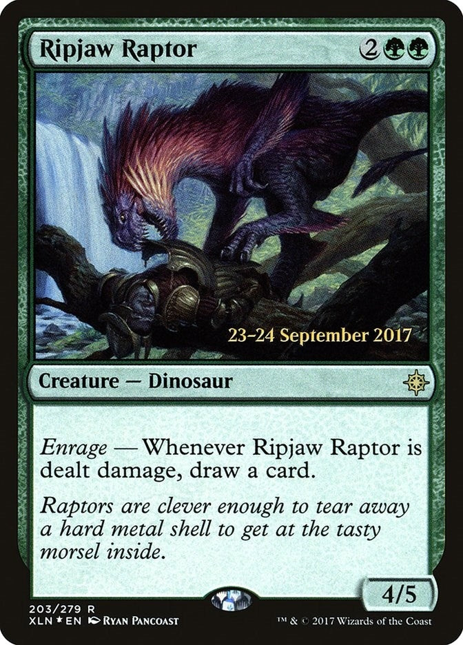 Image for Ripjaw Raptor (Prerelease Cards) (203) - Magic: The Gathering
