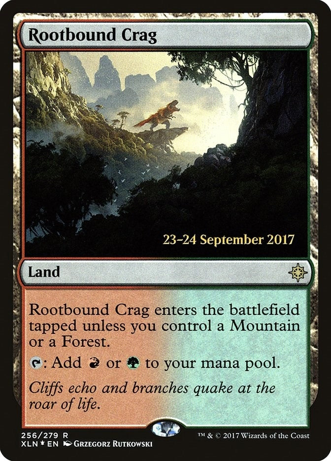 Image for Rootbound Crag (Prerelease Cards) (256) - Magic: The Gathering
