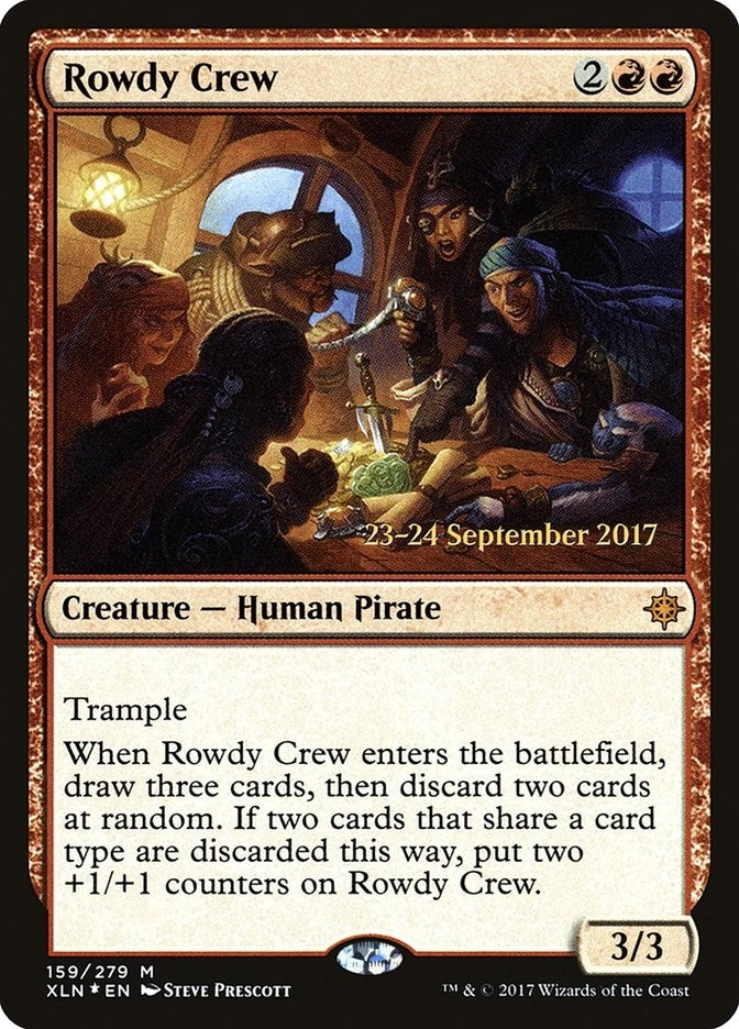 Image for Rowdy Crew (Prerelease Cards) (159) - Magic: The Gathering