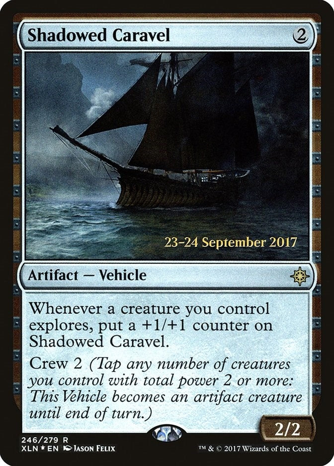 Image for Shadowed Caravel (Prerelease Cards) (246) - Magic: The Gathering