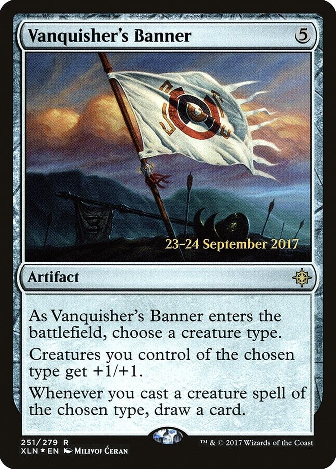 Image for Vanquisher's Banner (Prerelease Cards) (251) - Magic: The Gathering