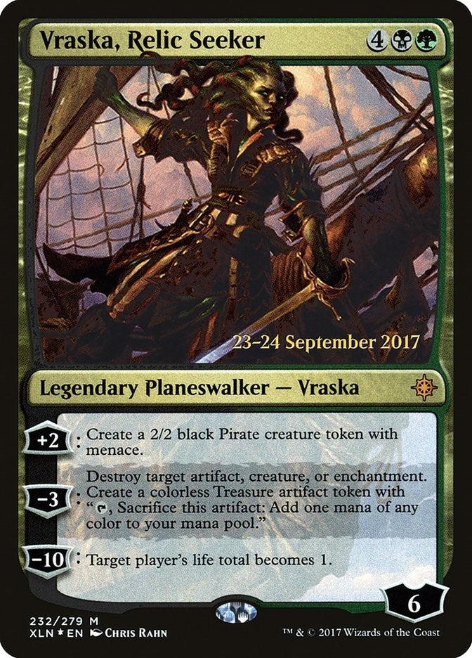 Image for Vraska, Relic Seeker (Prerelease Cards) (232) - Magic: The Gathering
