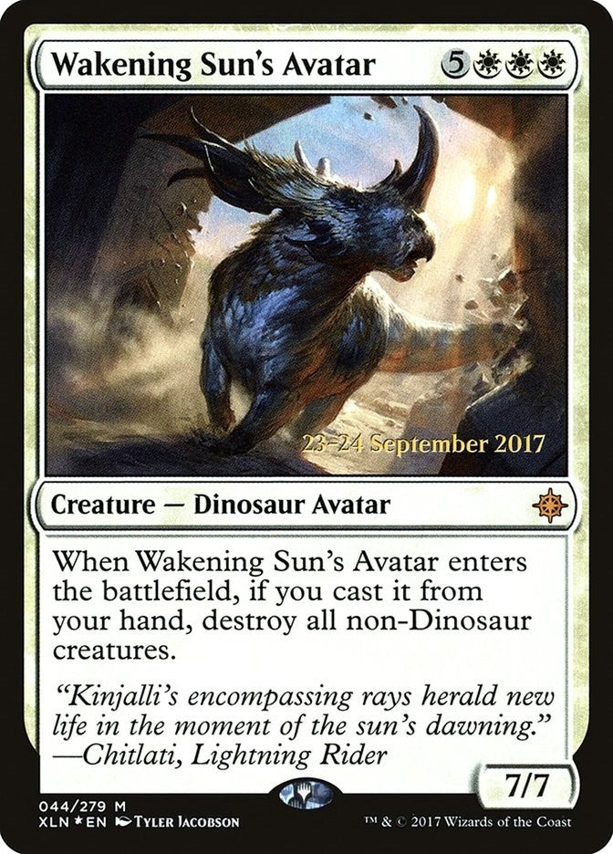 Image for Wakening Sun's Avatar (Prerelease Cards) (44) - Magic: The Gathering