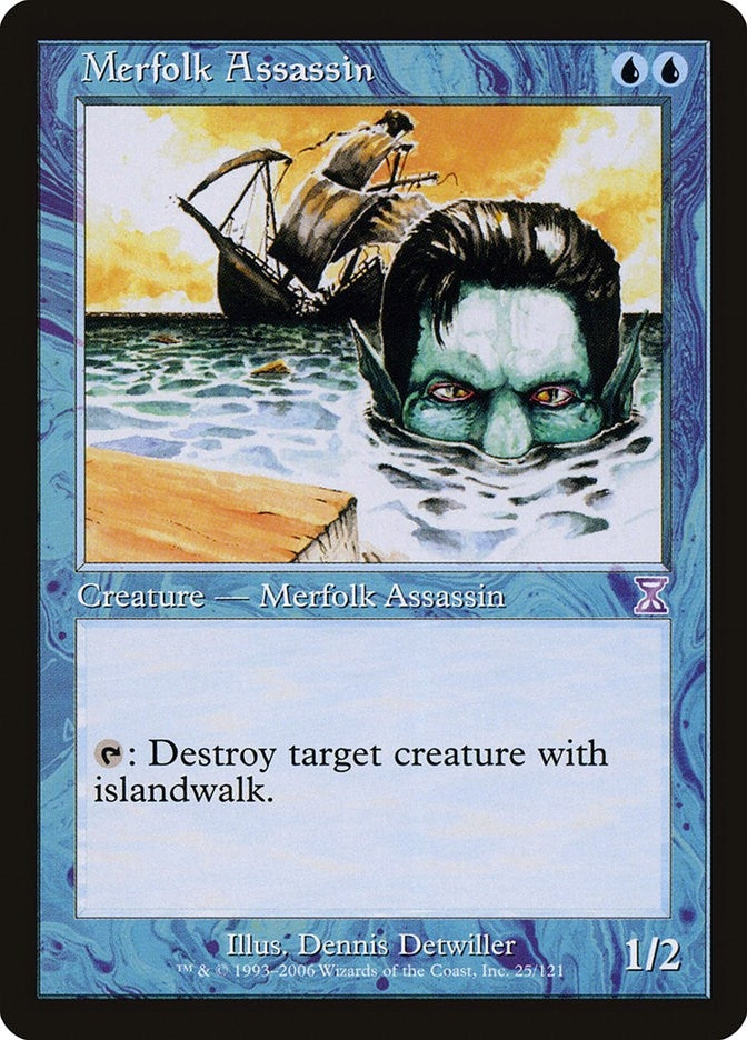 Image for Merfolk Assassin (Timeshifted) (25) - Magic: The Gathering