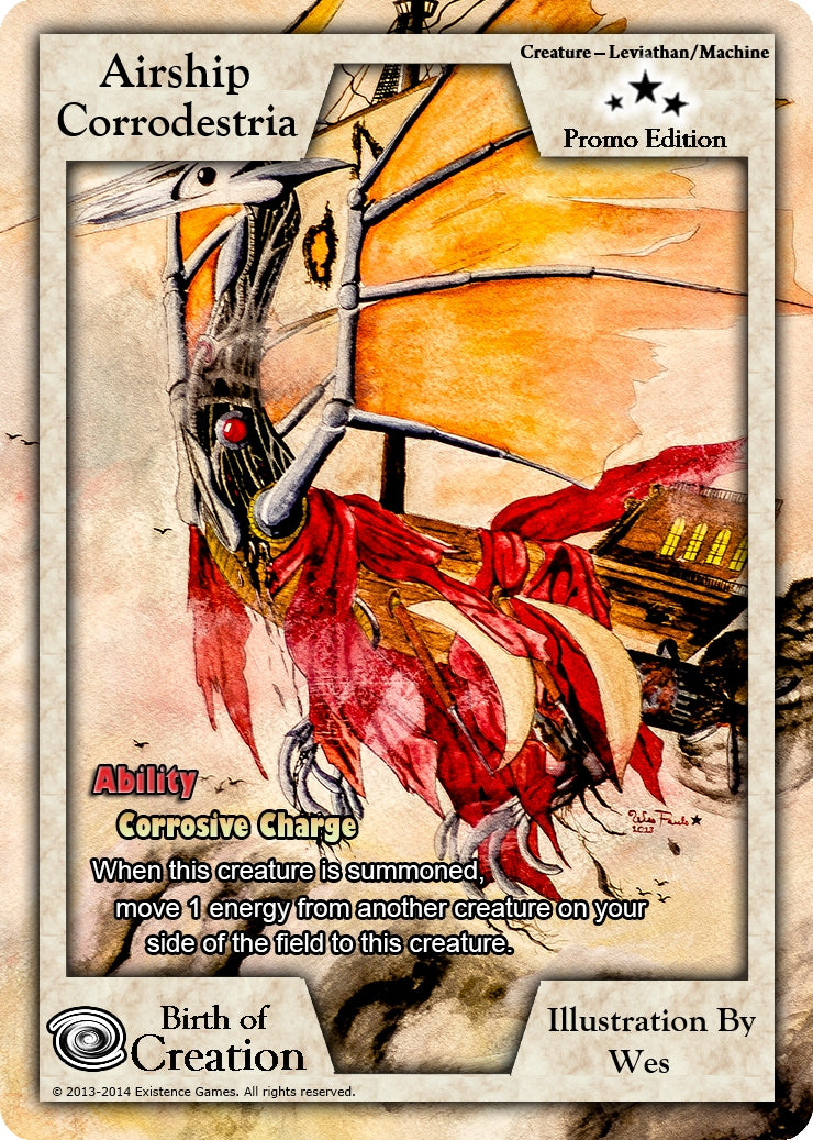 Image for Airship Corrodestria (Promo Edition) (Exodus Promo Cards) - Exodus TCG