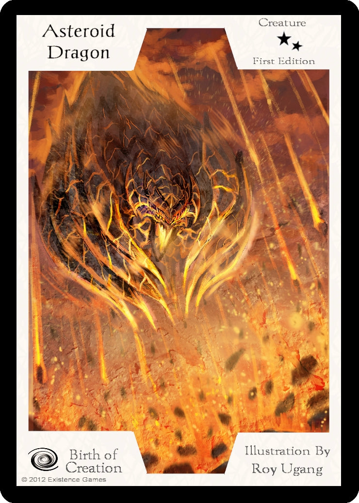 Image for Asteroid Dragon (First Edition) (Birth of Creation) - Exodus TCG