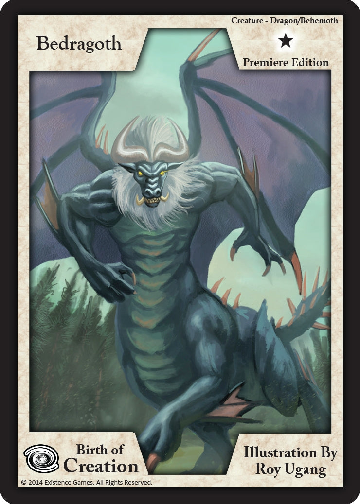 Image for Bedragoth (Premiere Edition) (Birth of Creation) - Exodus TCG