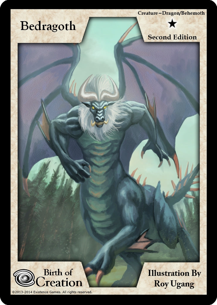 Image for Bedragoth (Second Edition) (Birth of Creation) - Exodus TCG