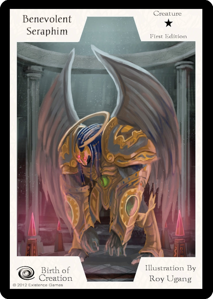 Image for Benevolent Seraphim (First Edition) (Birth of Creation) - Exodus TCG