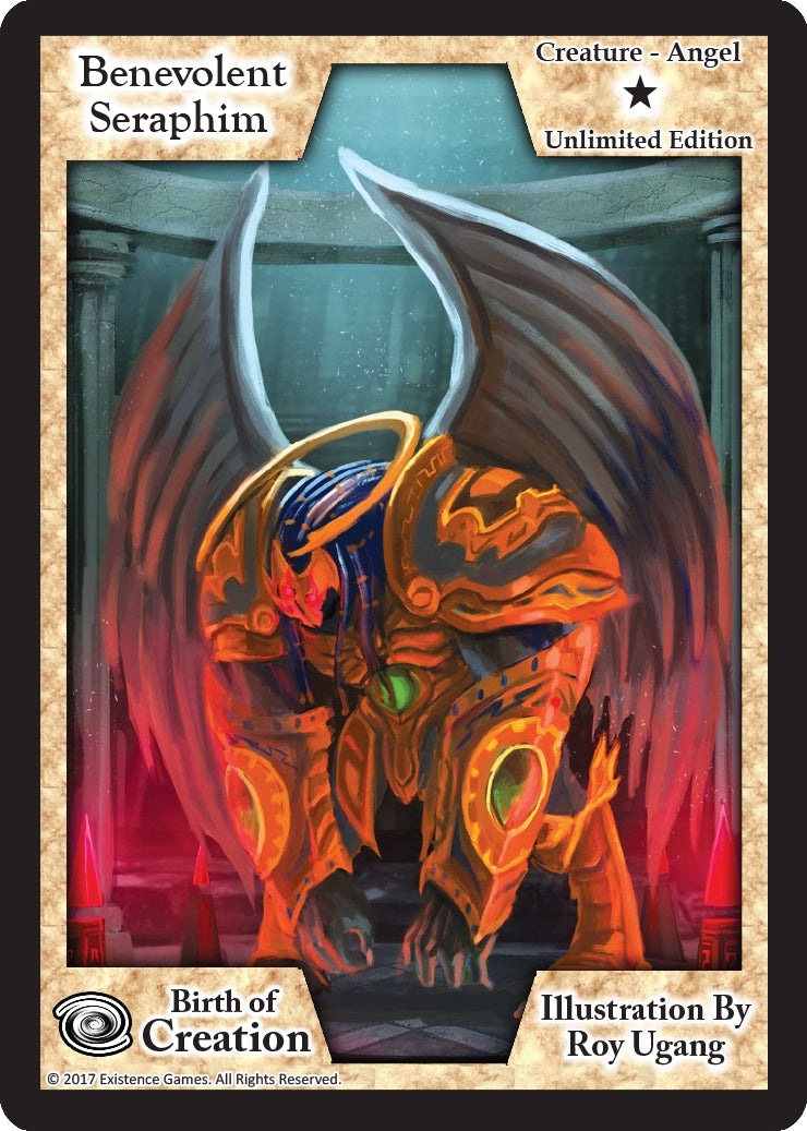 Image for Benevolent Seraphim (Unlimited Edition) (Birth of Creation) - Exodus TCG