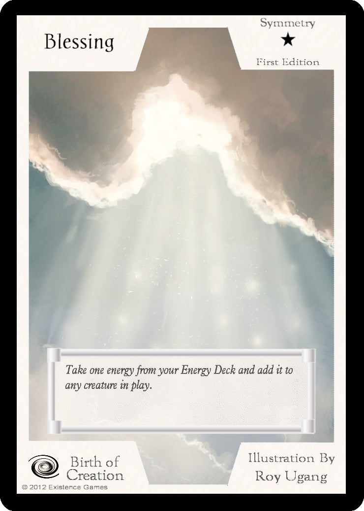 Image for Blessing (First Edition) (Birth of Creation) - Exodus TCG
