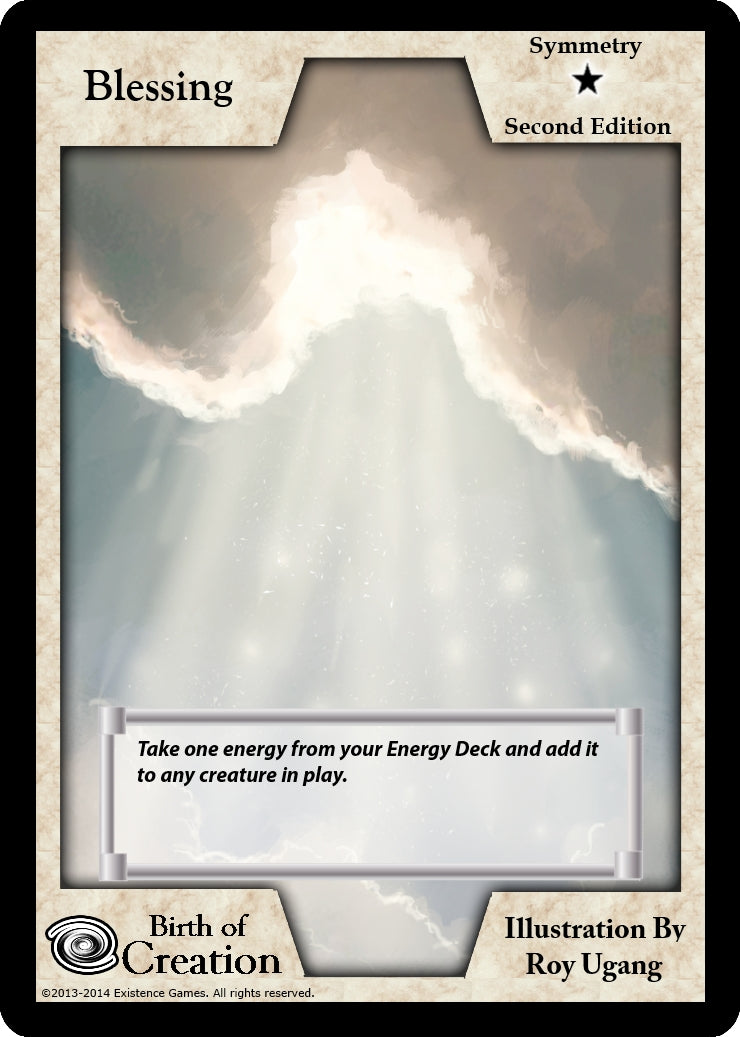 Image for Blessing (Second Edition) (Birth of Creation) - Exodus TCG