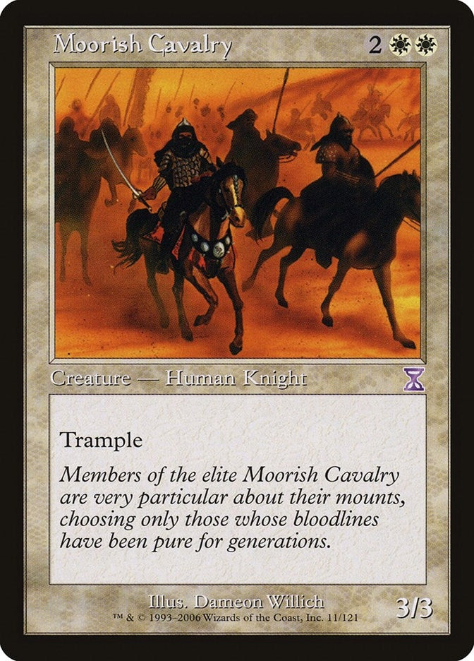 Image for Moorish Cavalry (Timeshifted) (11) - Magic: The Gathering