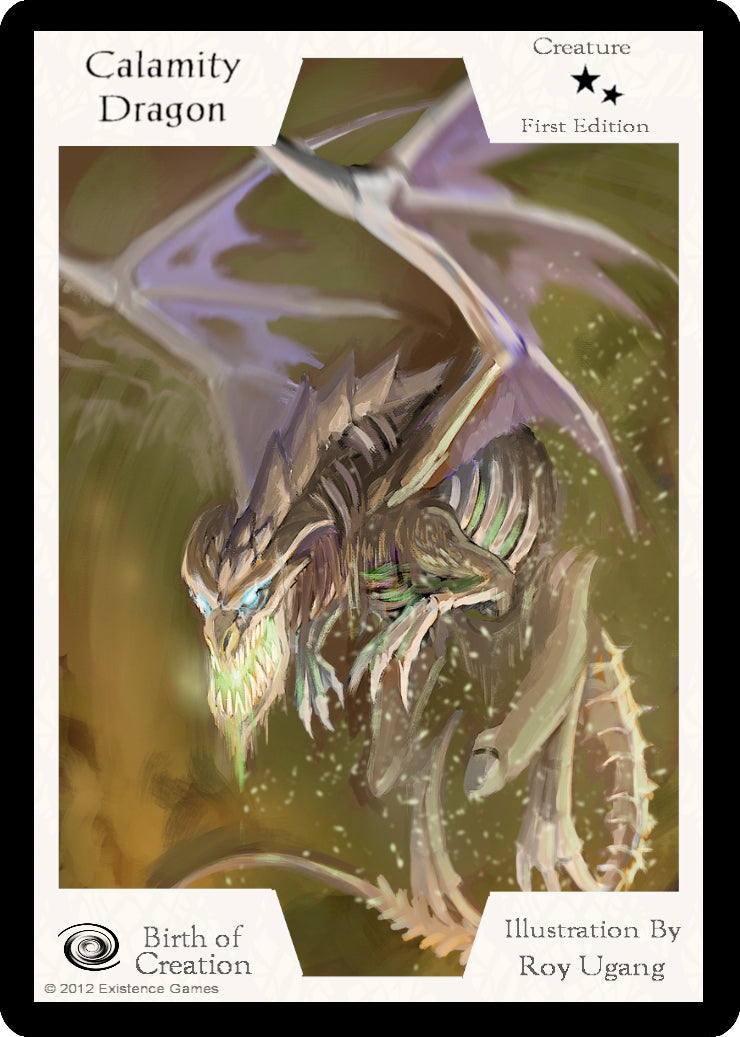 Image for Calamity Dragon (First Edition) (Birth of Creation) - Exodus TCG