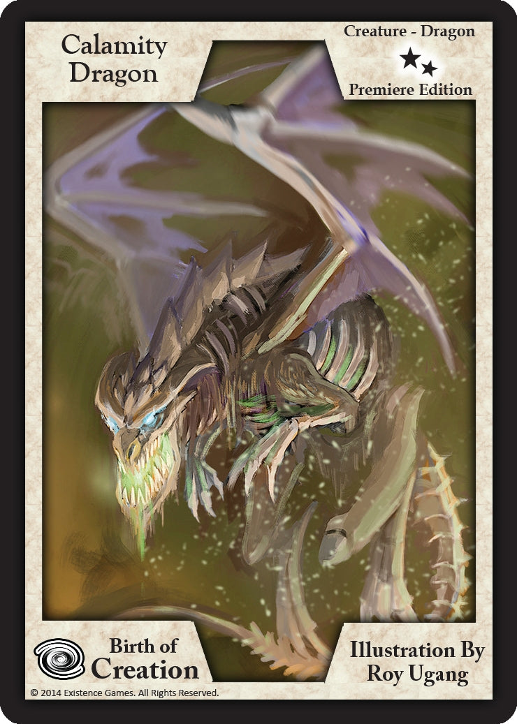 Image for Calamity Dragon (Premiere Edition) (Birth of Creation) - Exodus TCG