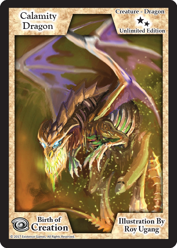 Image for Calamity Dragon (Unlimited Edition) (Birth of Creation) - Exodus TCG