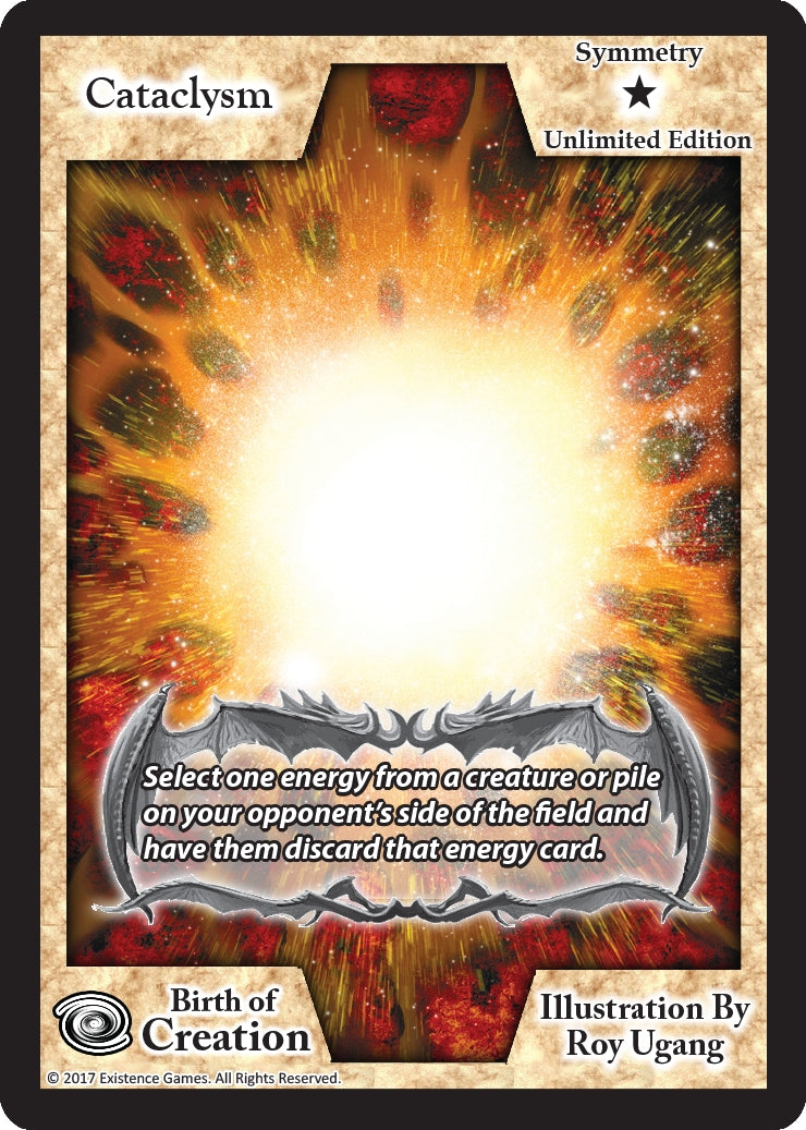 Image for Cataclysm (Unlimited Edition) (Birth of Creation) - Exodus TCG