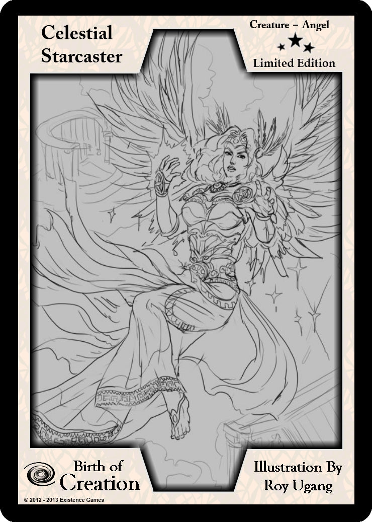 Image for Celestial Starcaster (Limited Edition) (Limited Edition Sketch Cards) - Exodus TCG