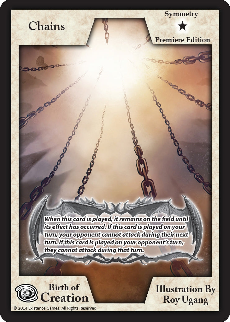 Image for Chains (Premiere Edition) (Wings) (Birth of Creation) - Exodus TCG
