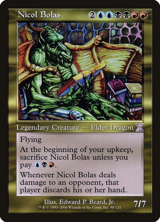 Image for Nicol Bolas (Timeshifted) (98) - Magic: The Gathering