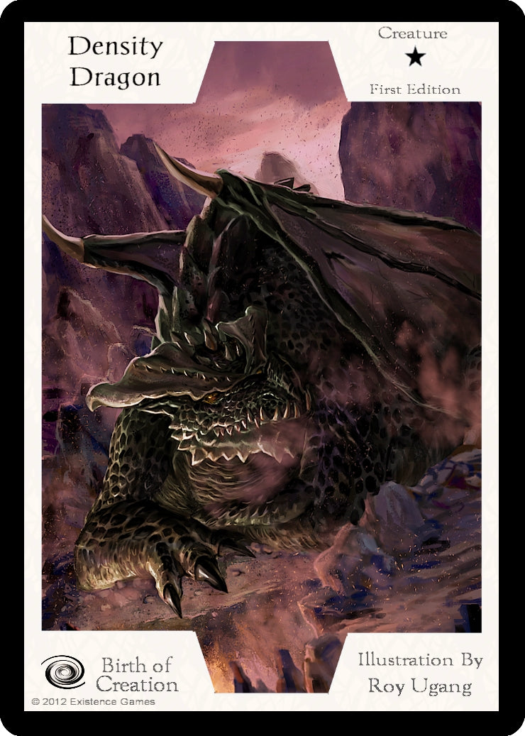 Image for Density Dragon (First Edition) (Birth of Creation) - Exodus TCG