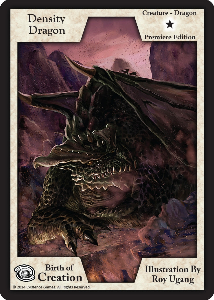 Image for Density Dragon (Premiere Edition) (Birth of Creation) - Exodus TCG