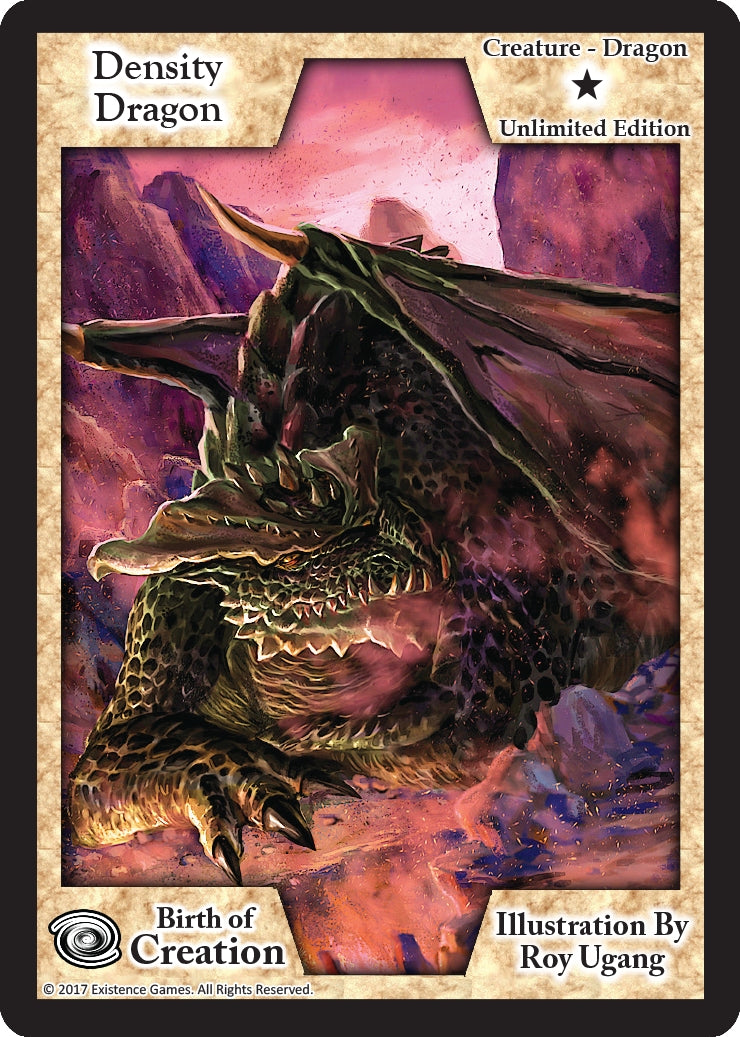 Image for Density Dragon (Unlimited Edition) (Birth of Creation) - Exodus TCG