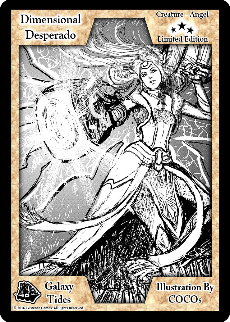 Image for Dimensional Desperado (Limited Edition) (Limited Edition Sketch Cards) - Exodus TCG
