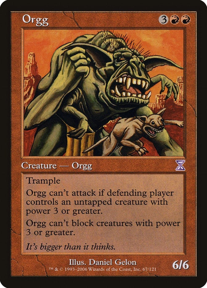 Image for Orgg (Timeshifted) (67) - Magic: The Gathering