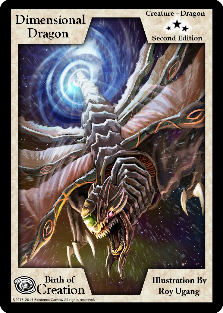 Image for Dimensional Dragon (Second Edition) (Birth of Creation) - Exodus TCG