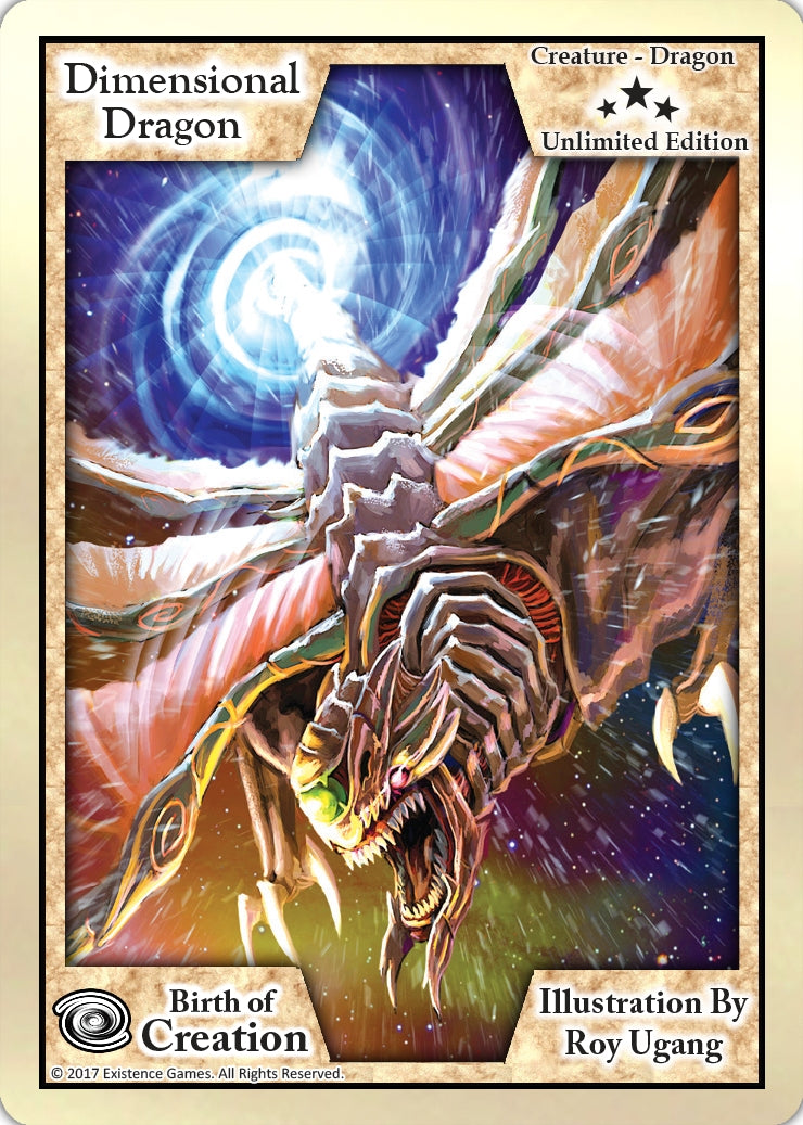 Image for Dimensional Dragon (Unlimited Edition) (Birth of Creation) - Exodus TCG