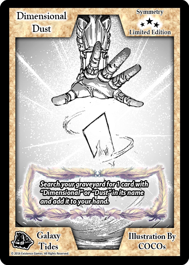 Image for Dimensional Dust (Limited Edition) (Limited Edition Sketch Cards) - Exodus TCG