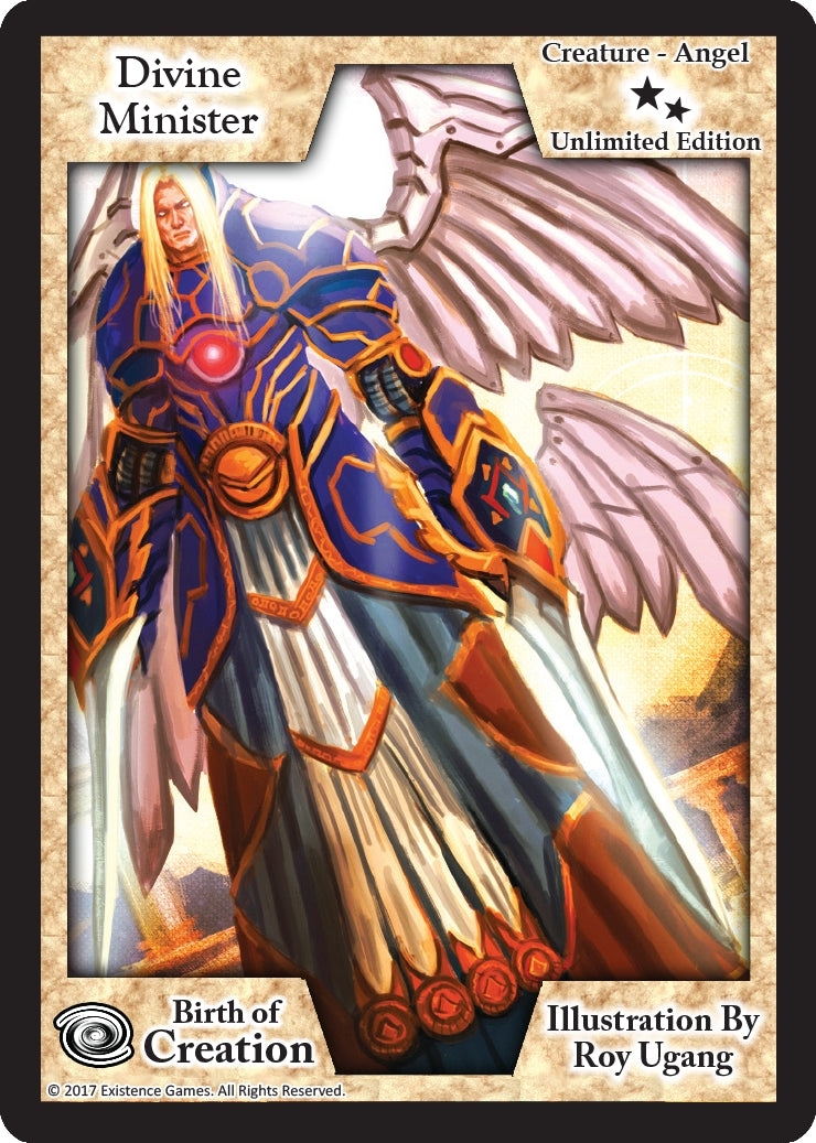 Image for Divine Minster (Unlimited Edition) (Birth of Creation) - Exodus TCG
