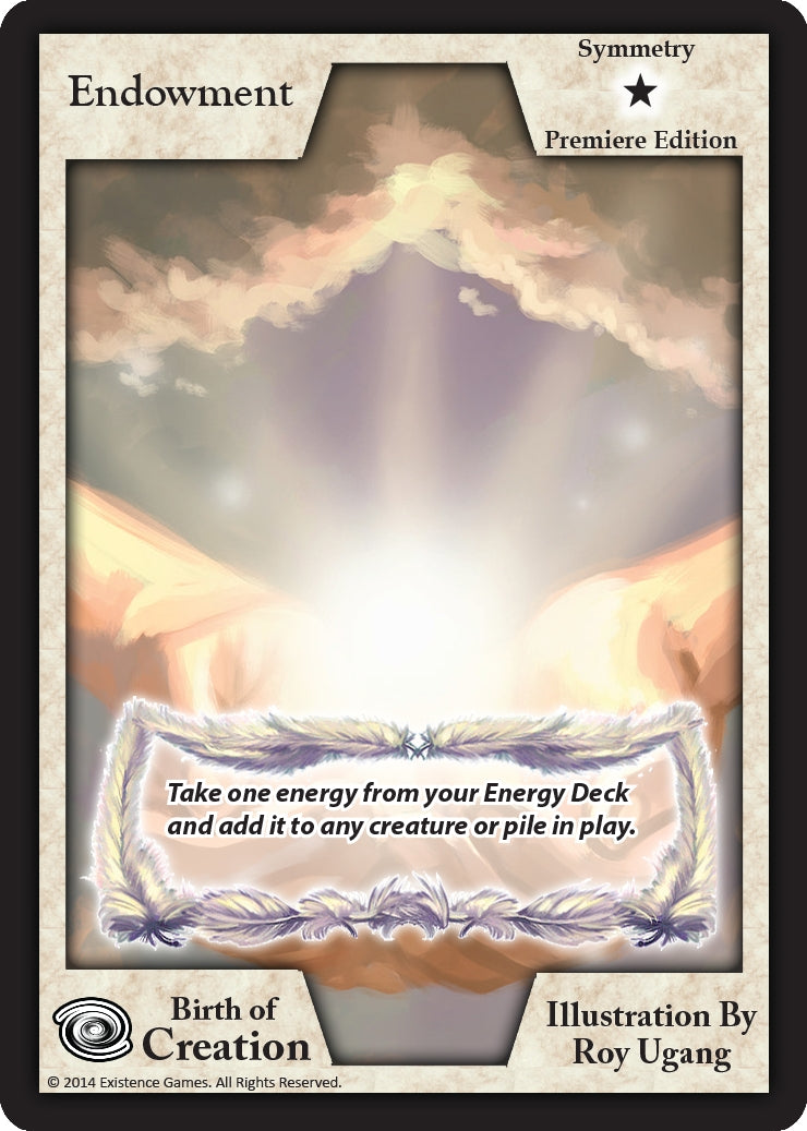 Image for Endowment (Premiere Edition) (Birth of Creation) - Exodus TCG