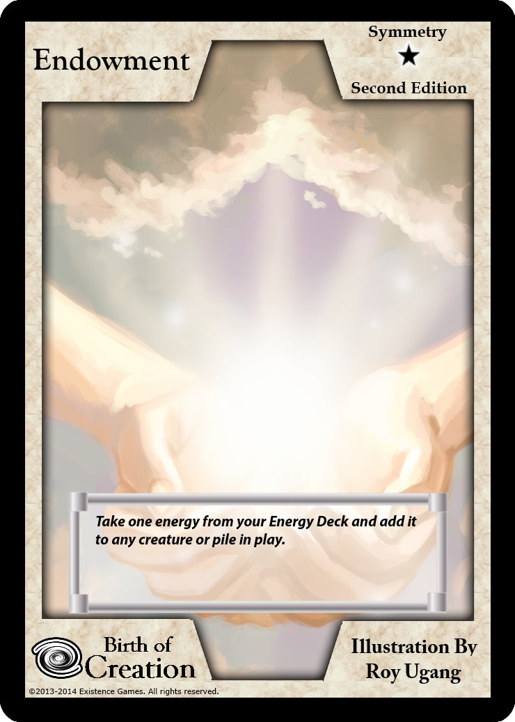 Image for Endowment (Second Edition) (Birth of Creation) - Exodus TCG