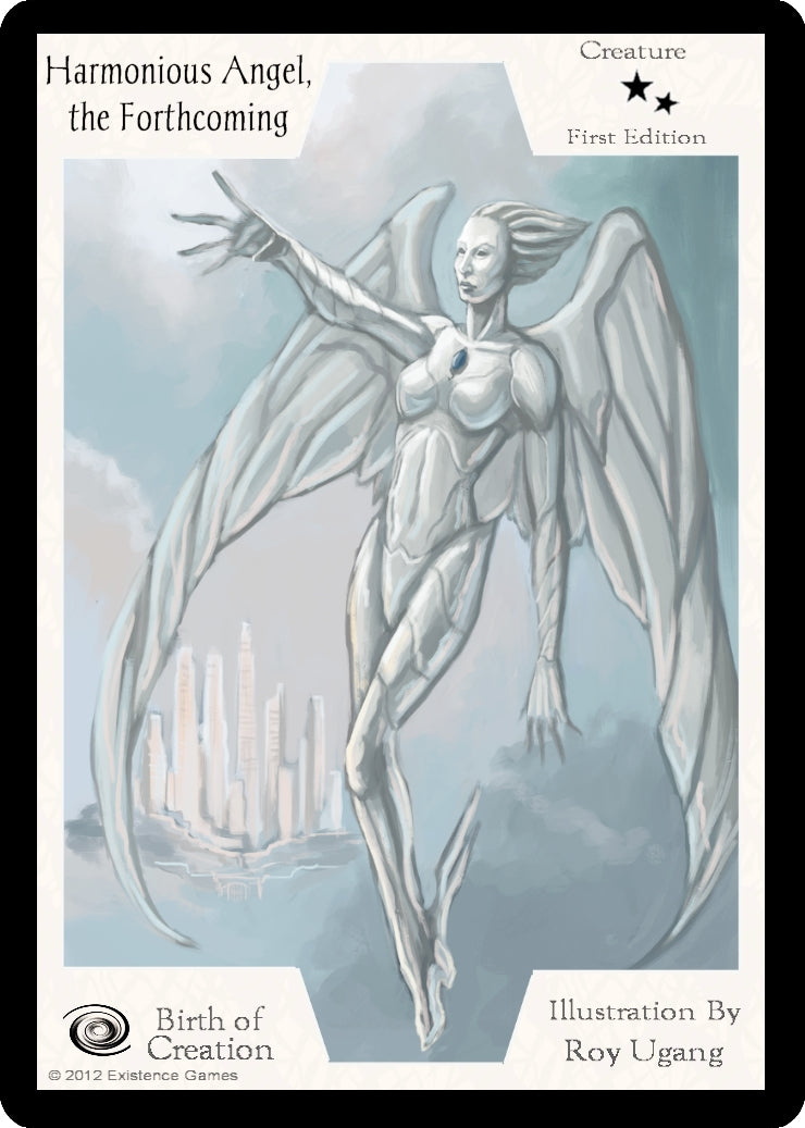 Image for Harmonious Angel, the Forthcoming (First Edition) (Birth of Creation) - Exodus TCG