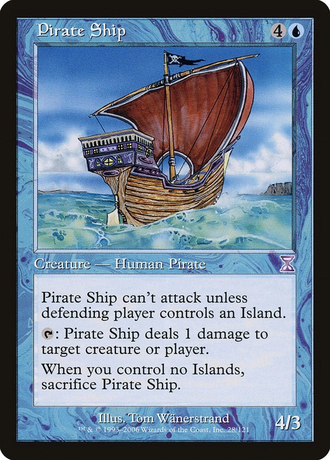 Image for Pirate Ship (Timeshifted) (28) - Magic: The Gathering