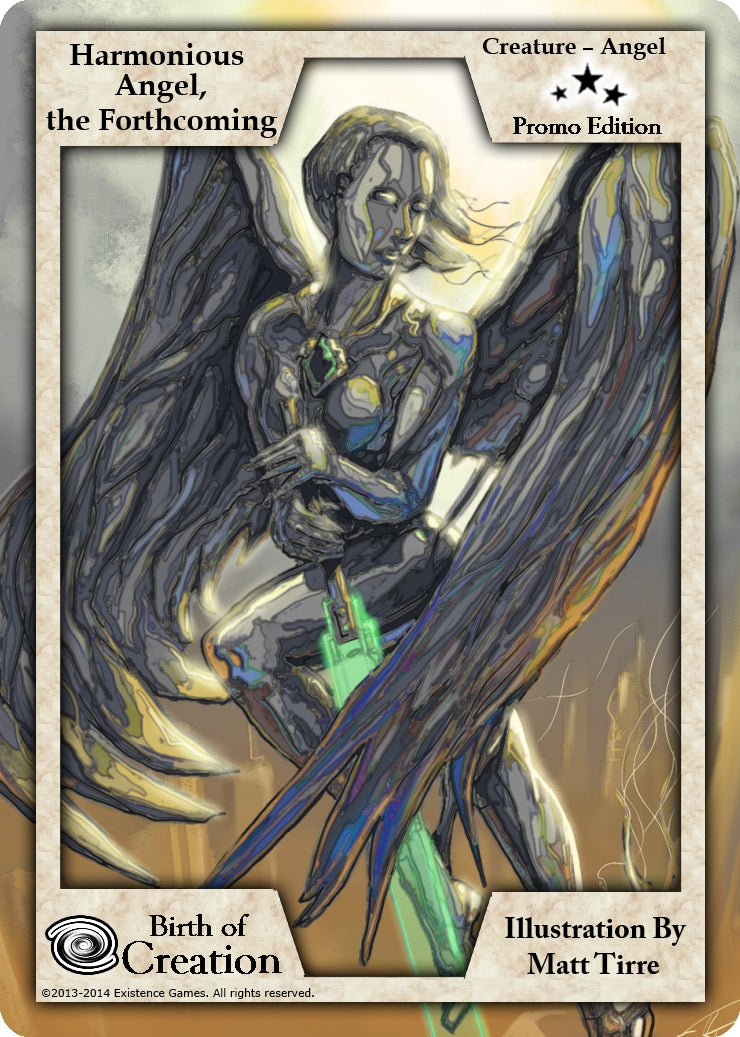 Image for Harmonious Angel, the Forthcoming (Promo Edition) (Exodus Promo Cards) - Exodus TCG