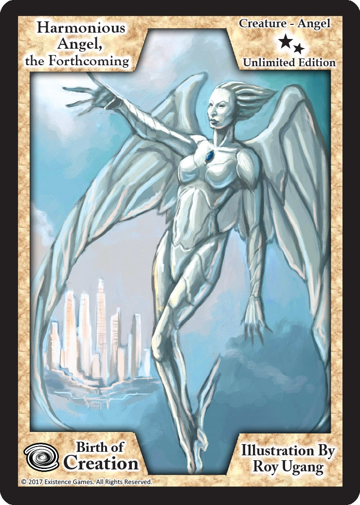 Image for Harmonious Angel, the Forthcoming (Unlimited Edition) (Birth of Creation) - Exodus TCG