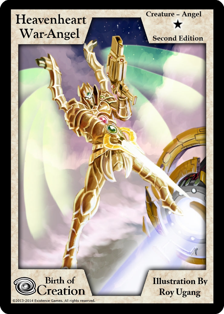 Image for Heavenheart War-Angel (Second Edition) (Birth of Creation) - Exodus TCG